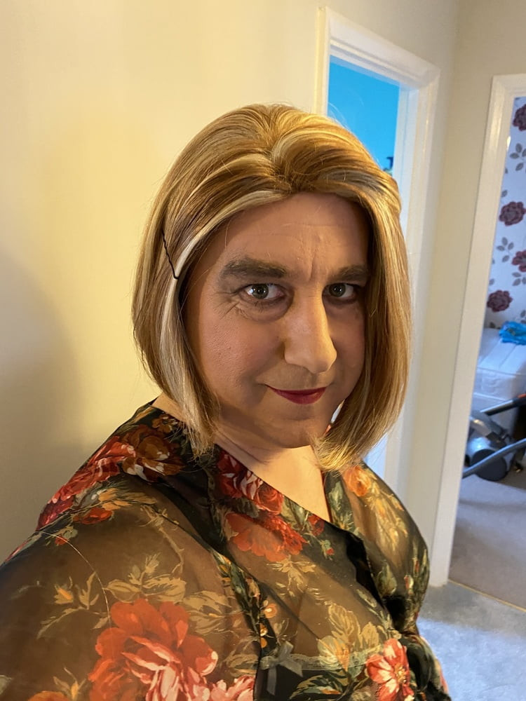 Purple stockings and lingerie #35