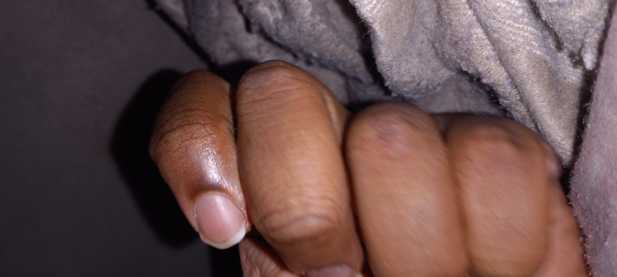 Cum on my thumb and wet on my hands from masturbation #2