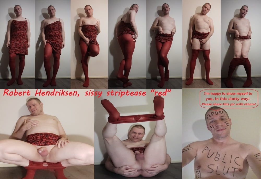 Robert Hendriksen - Sissy Striptease "Red" (Short Edition) #9