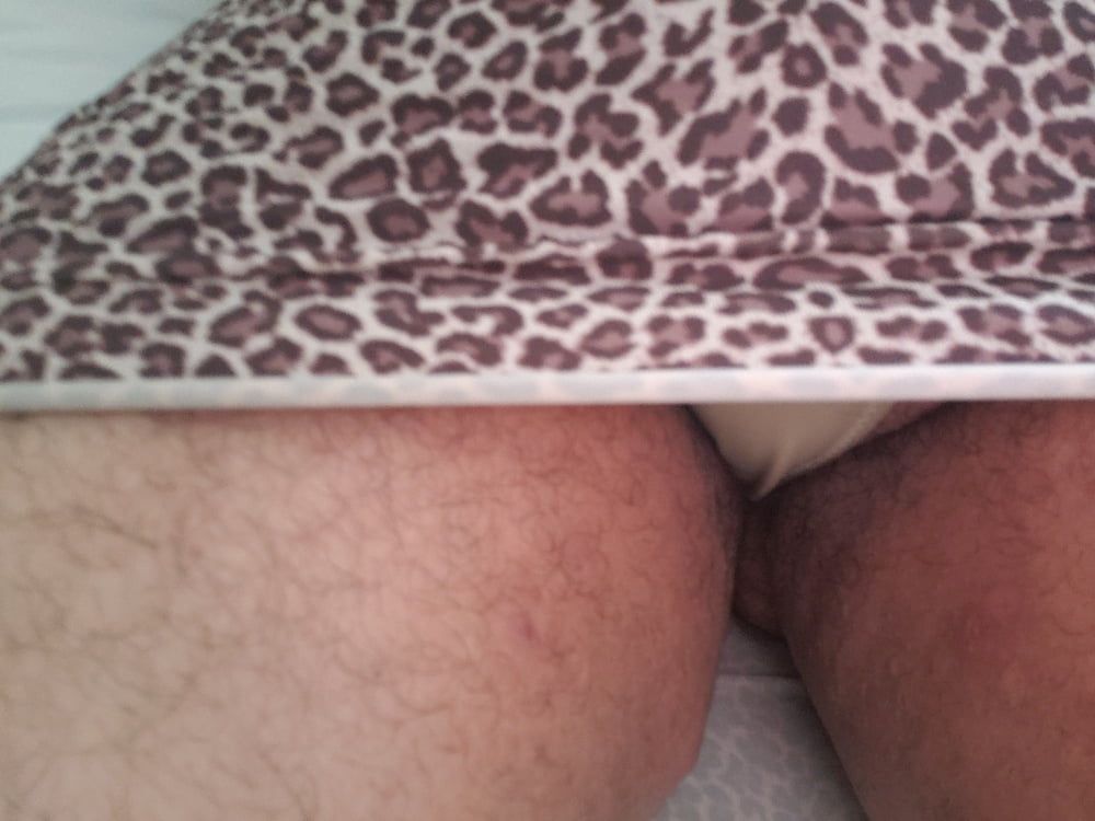 Leopard print and panties #8