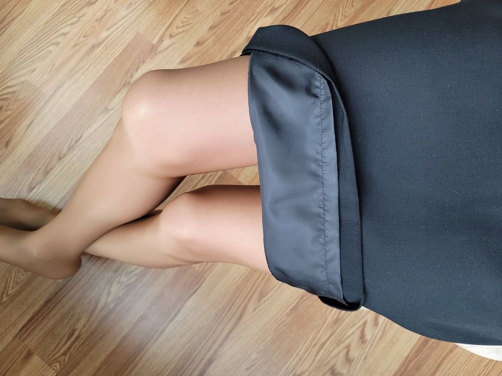 Skirts with a silky lining. #43