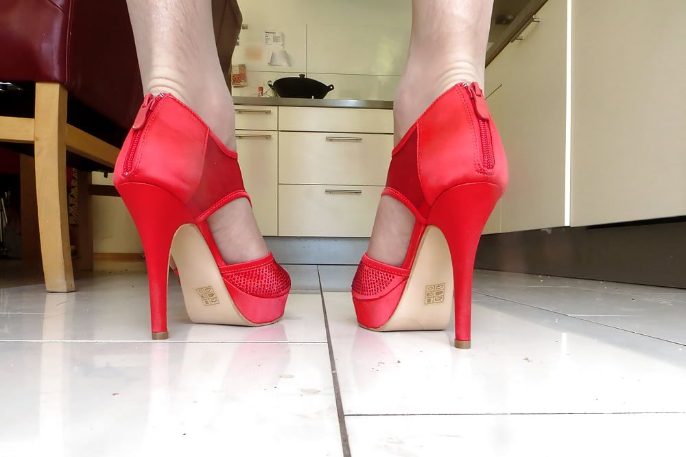 my wife's heels from the back #14