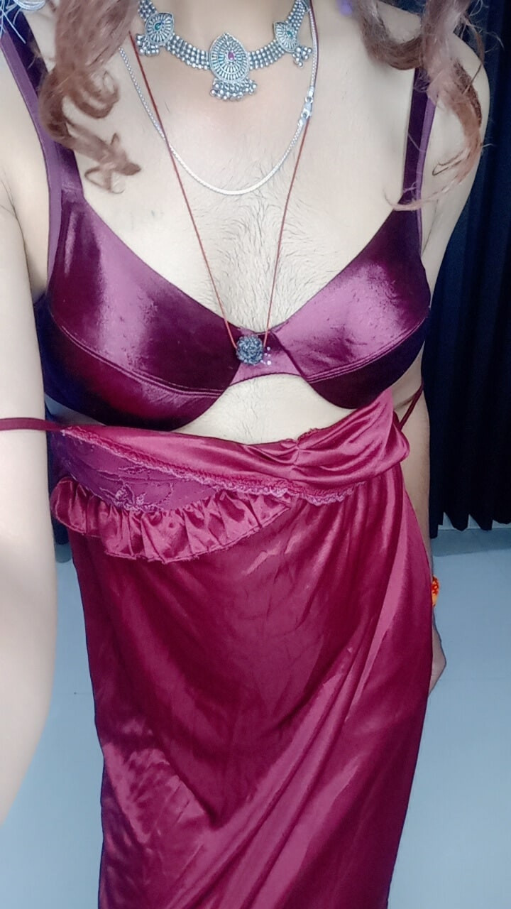 Indian wedding anniversary sexy hot dress #7