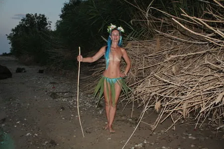 savage girl in the reed         