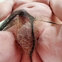 My tiny dick  strings,ass