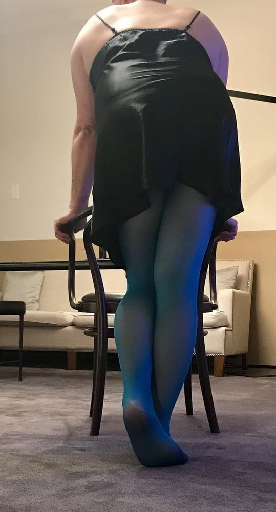 Turquoise tights