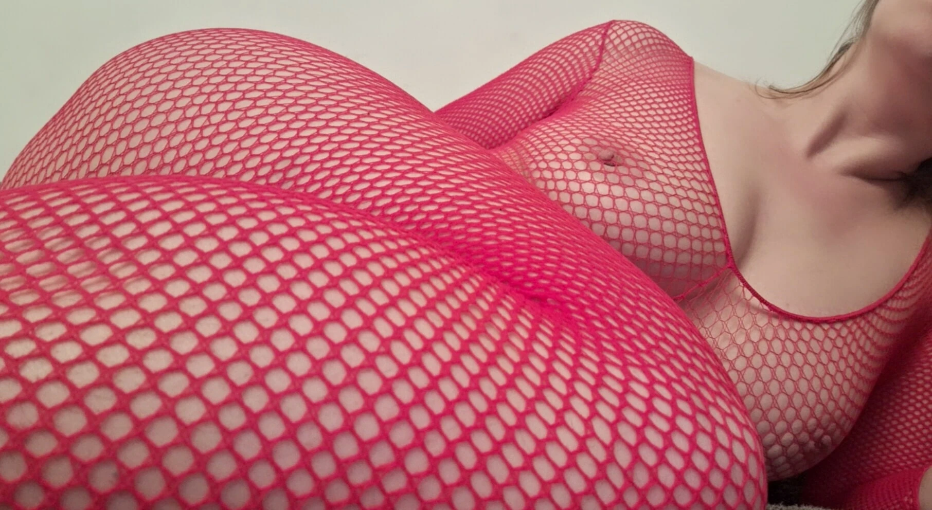 Roter catsuit 