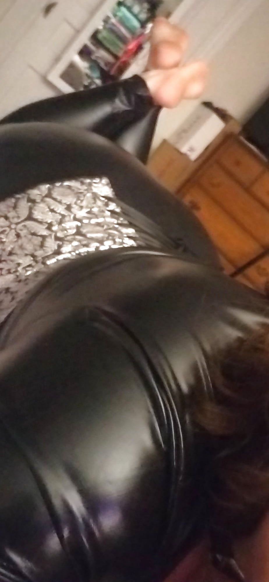 New cat suit birthday surprise for hubby - milf housewife  #37
