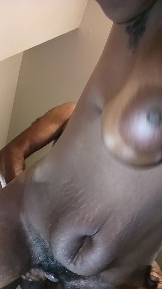 Amateur African American Milf Big Natural Tits #3