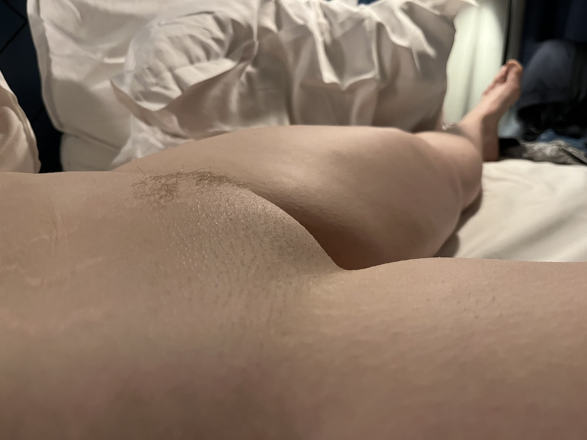 geschwollene Lippen und geiler Arsch