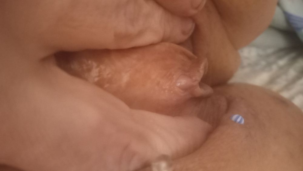 Huge clit