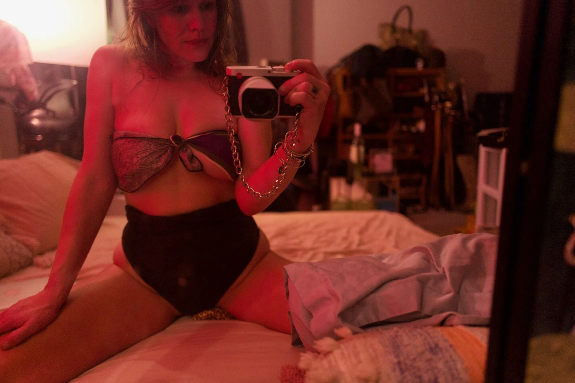 Waiting for him. Red room tits #37