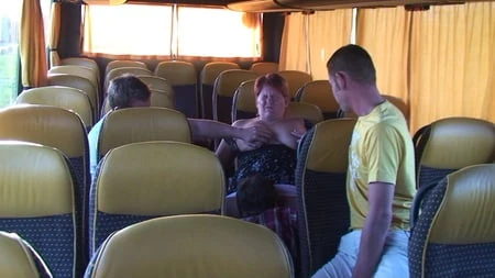 gangbang in the bus         