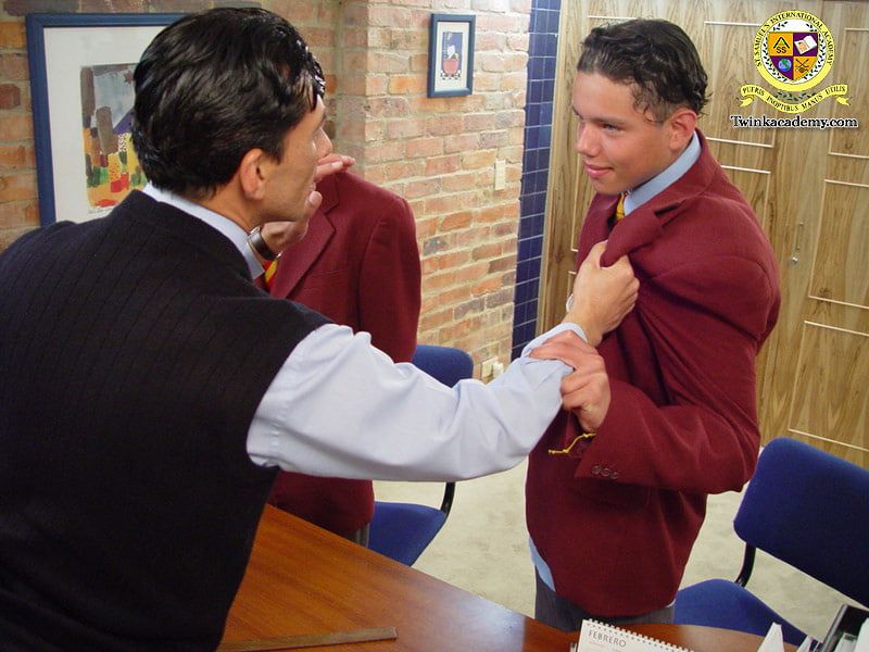 The Headmaster punishes Gabriel for bullying a smaller boy #19