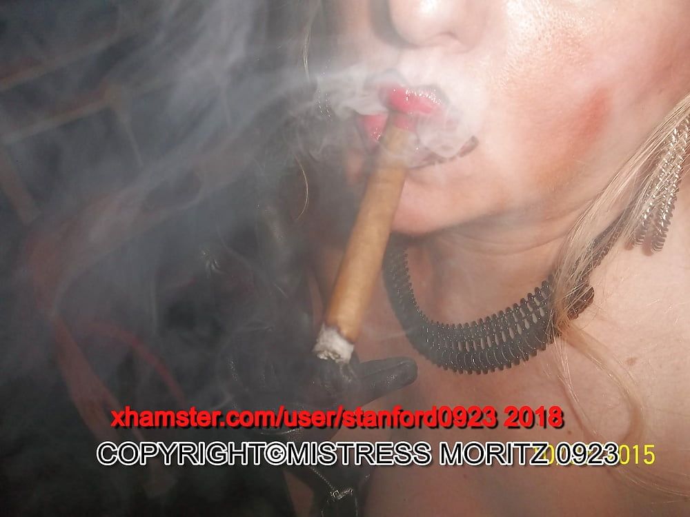 SLUT SMOKING CIGARS 2 #13