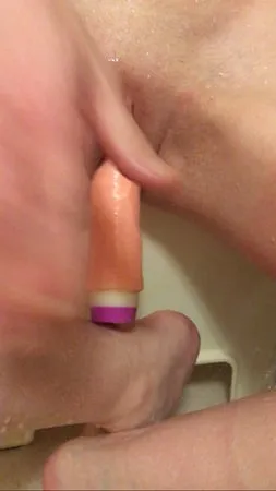 dildo in shower           