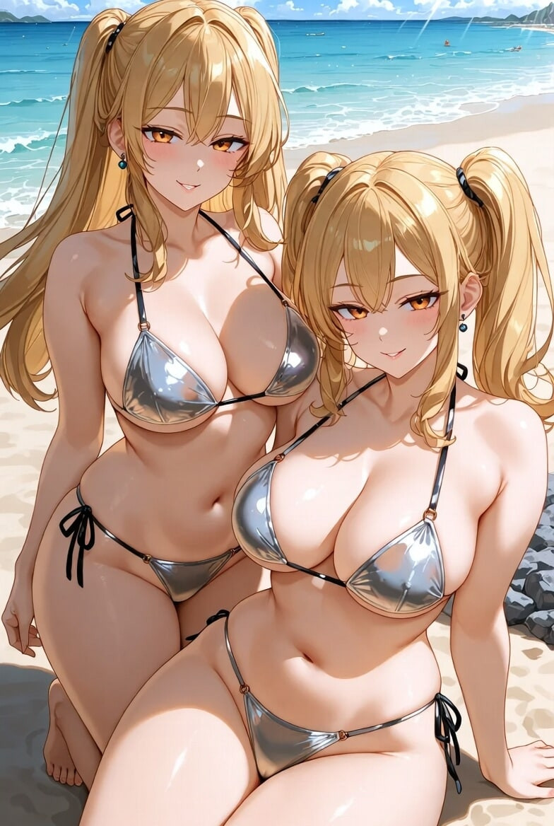 Hot on the beach  #19