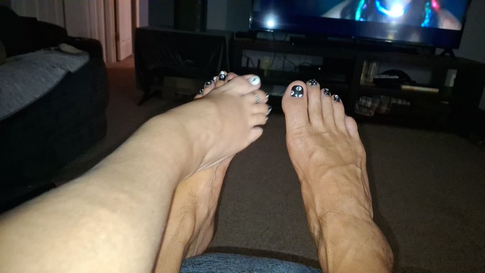 Footsie with my girlfriend #6