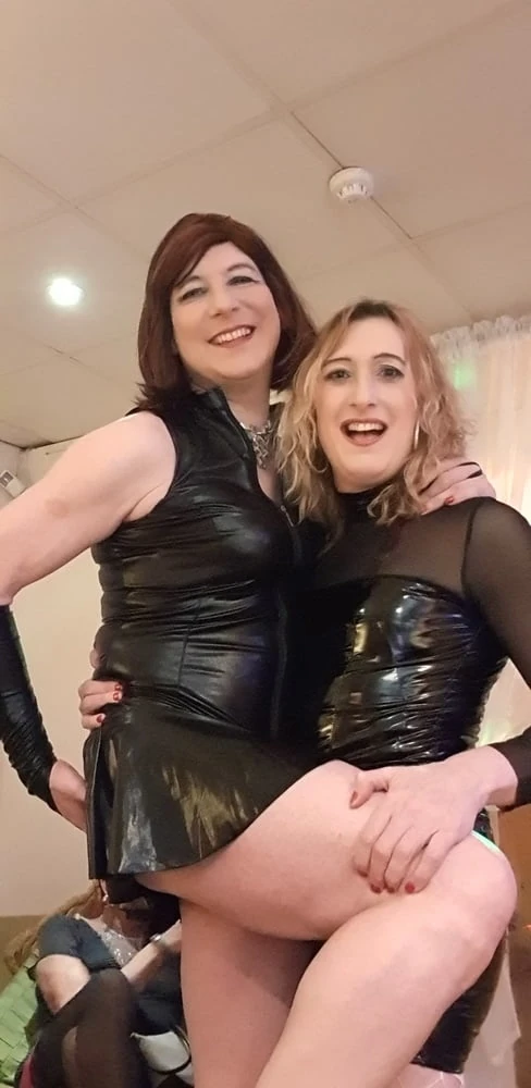 TGirl Lucy In Chastity at Sheworld Trans Sex Club #40