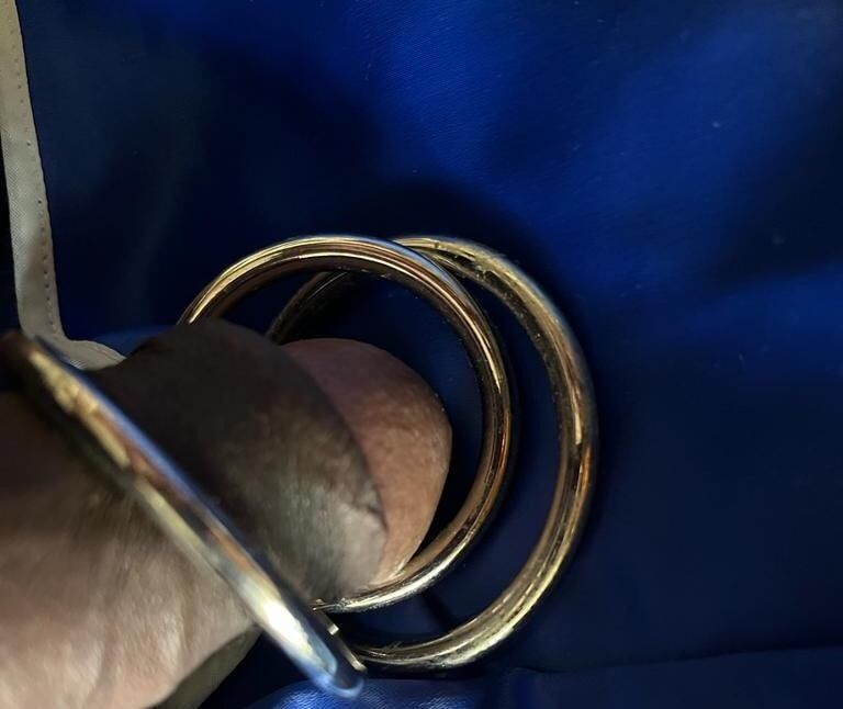 my cock without rings... #7