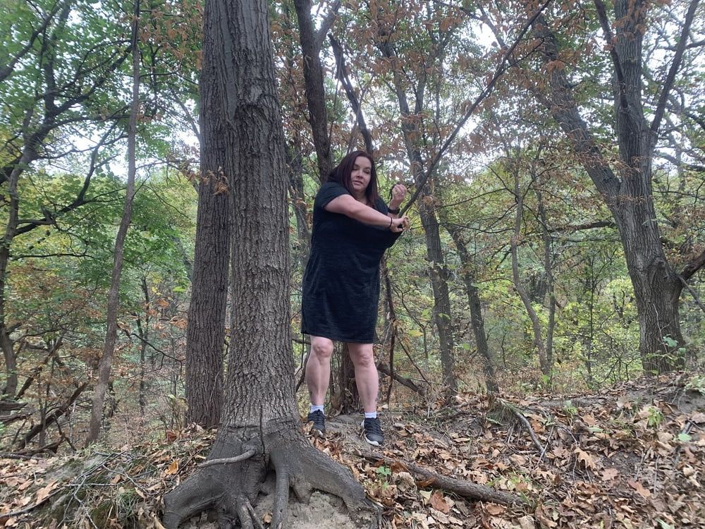 Sexy BBW Pussy in the Woods #30