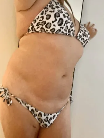 new leopard print bikini         