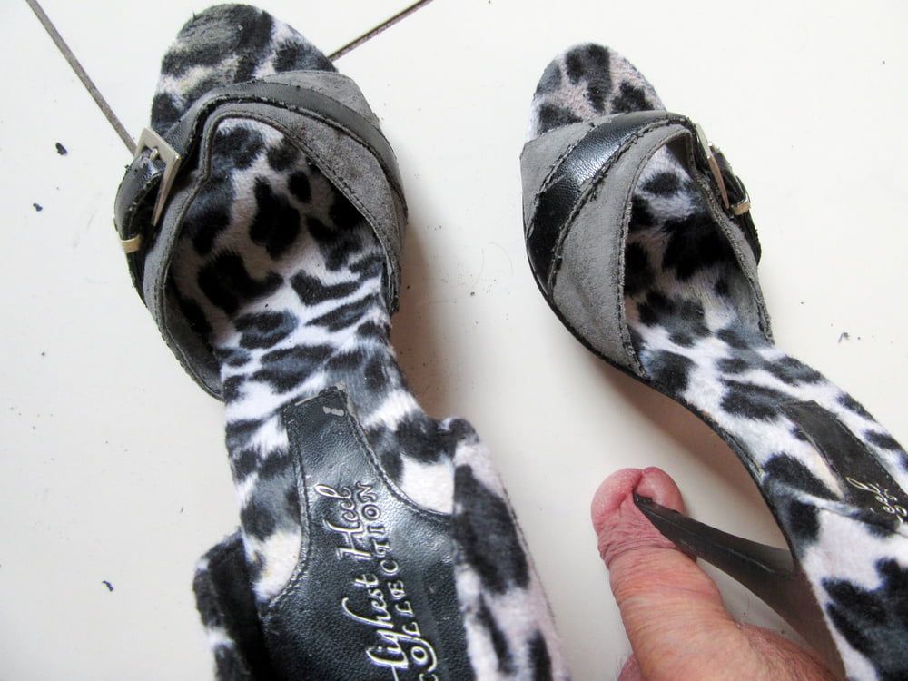  black and white tiger heels of my cougar #4