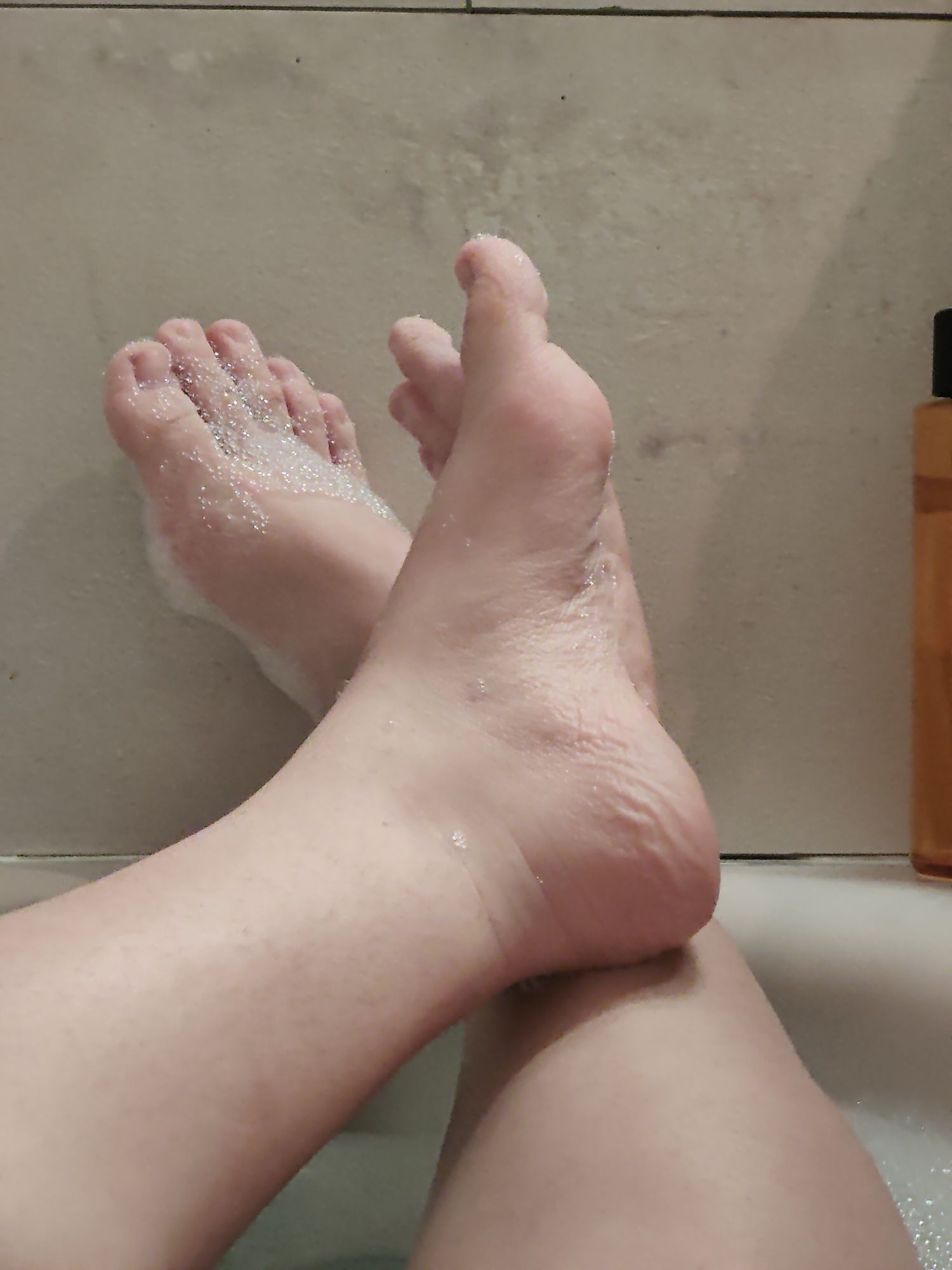 My feet in the bathtub  #7