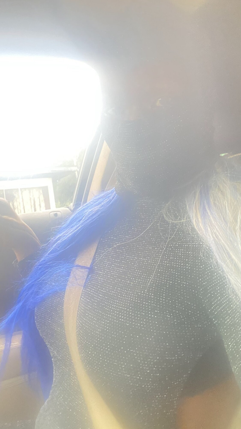 Blue hair don't care  #23