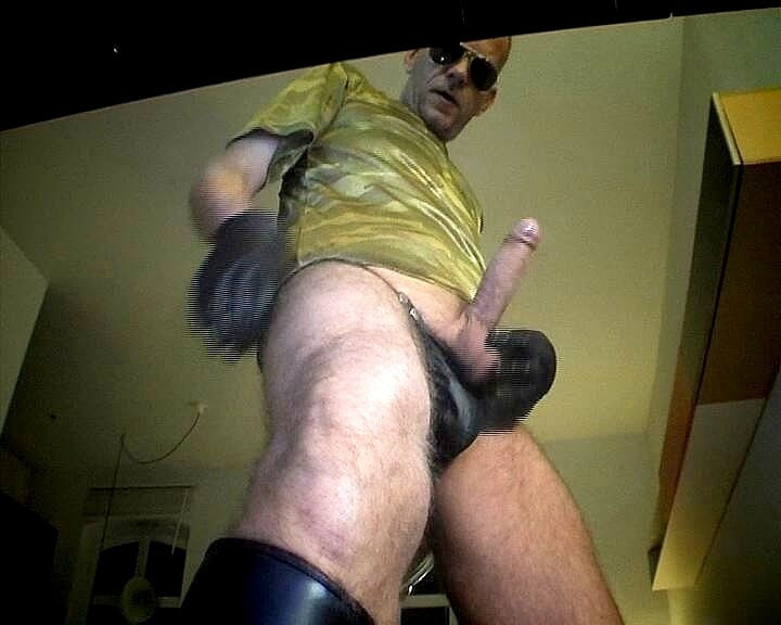 Camou Leather Cum Shots 7 #6