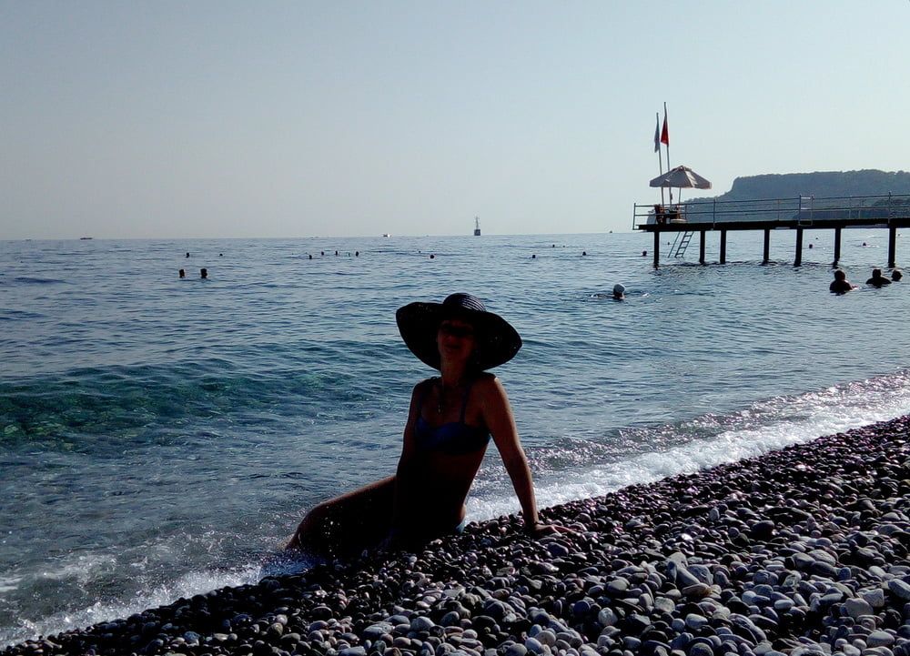 On beach of Alania, Turkey #30