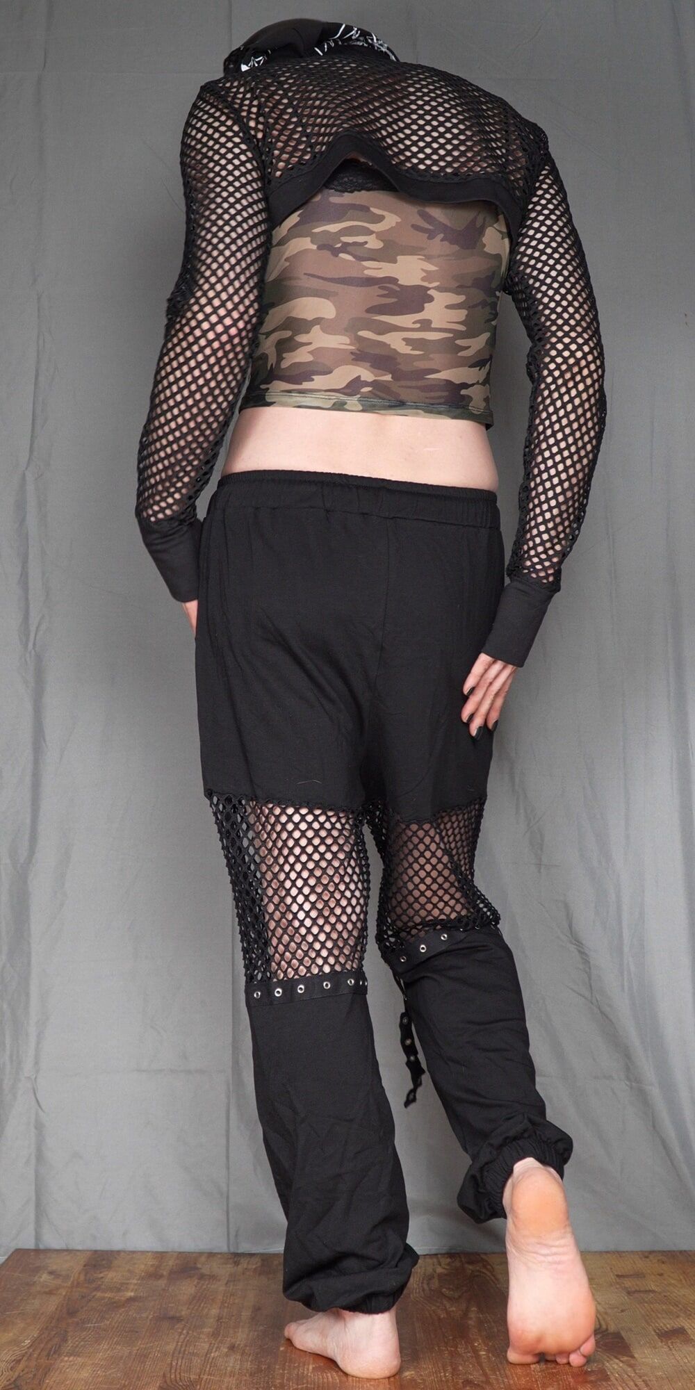 Black Net Pants #10