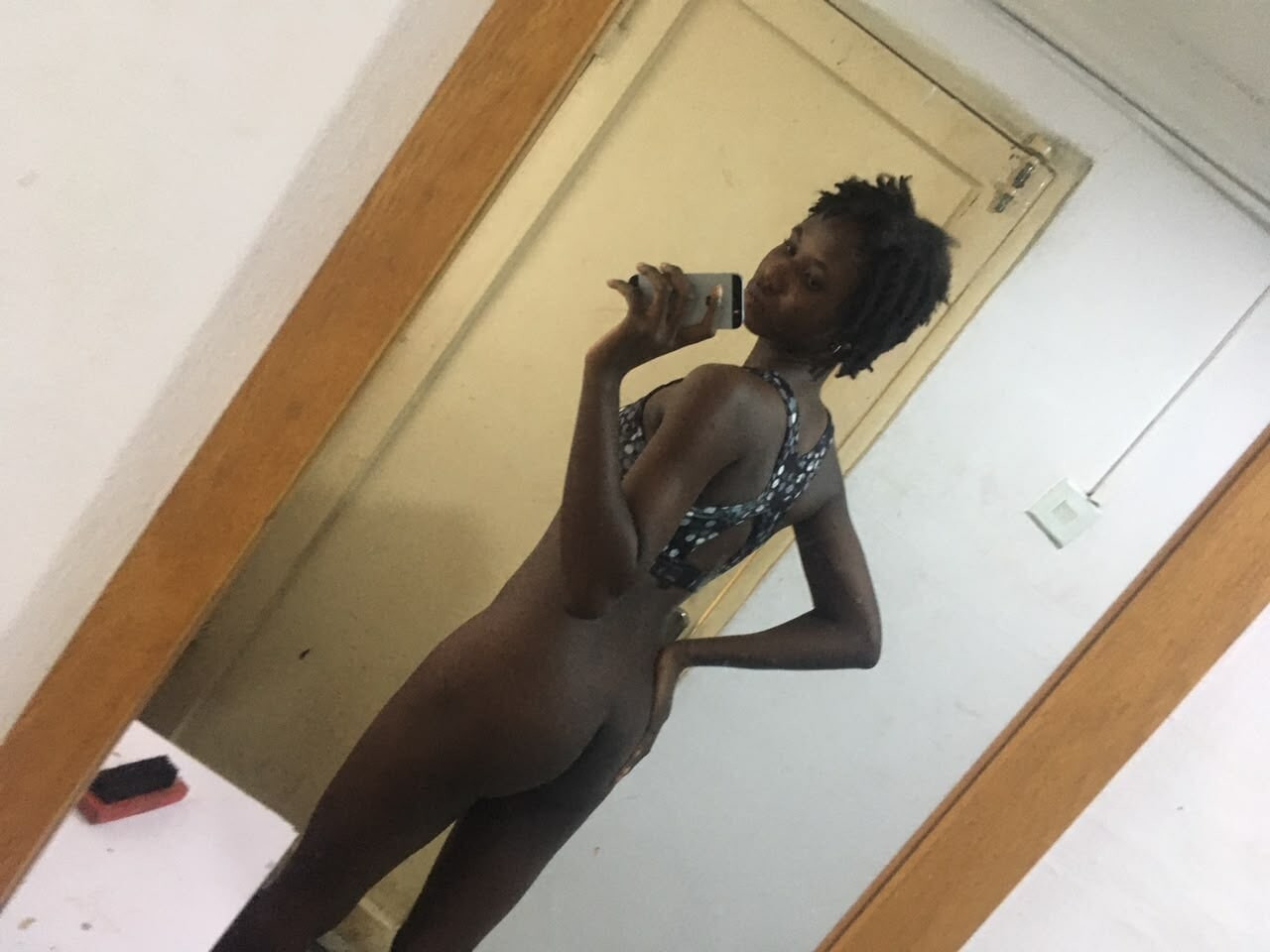 Black Petite Body Selfies  #8