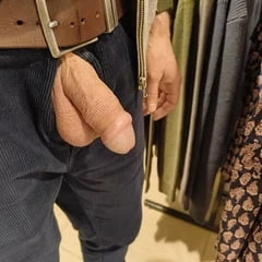 Cock out at work