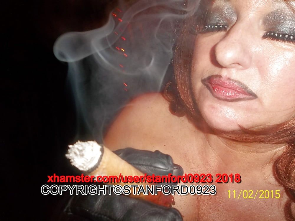 SLUT SMOKING CIGARS 2 #57