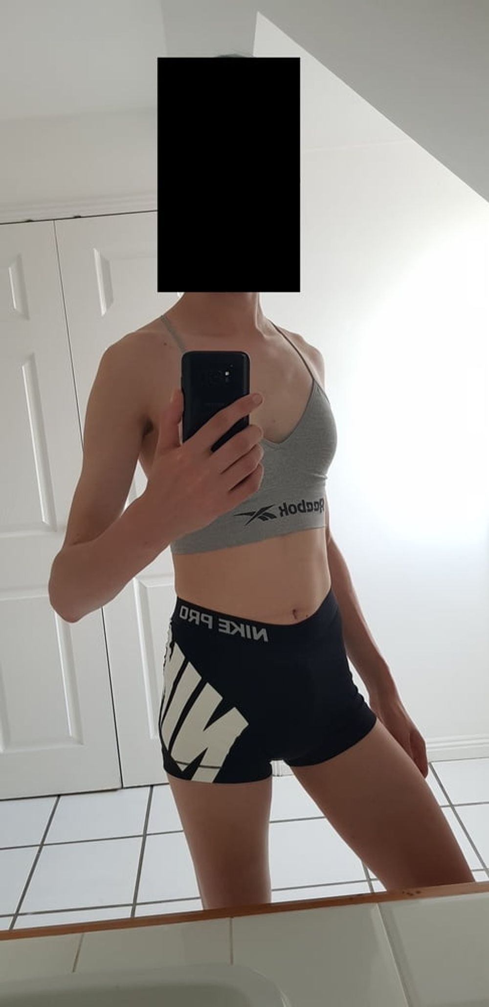 Nike Pro Shorts + Reebok Bra #36