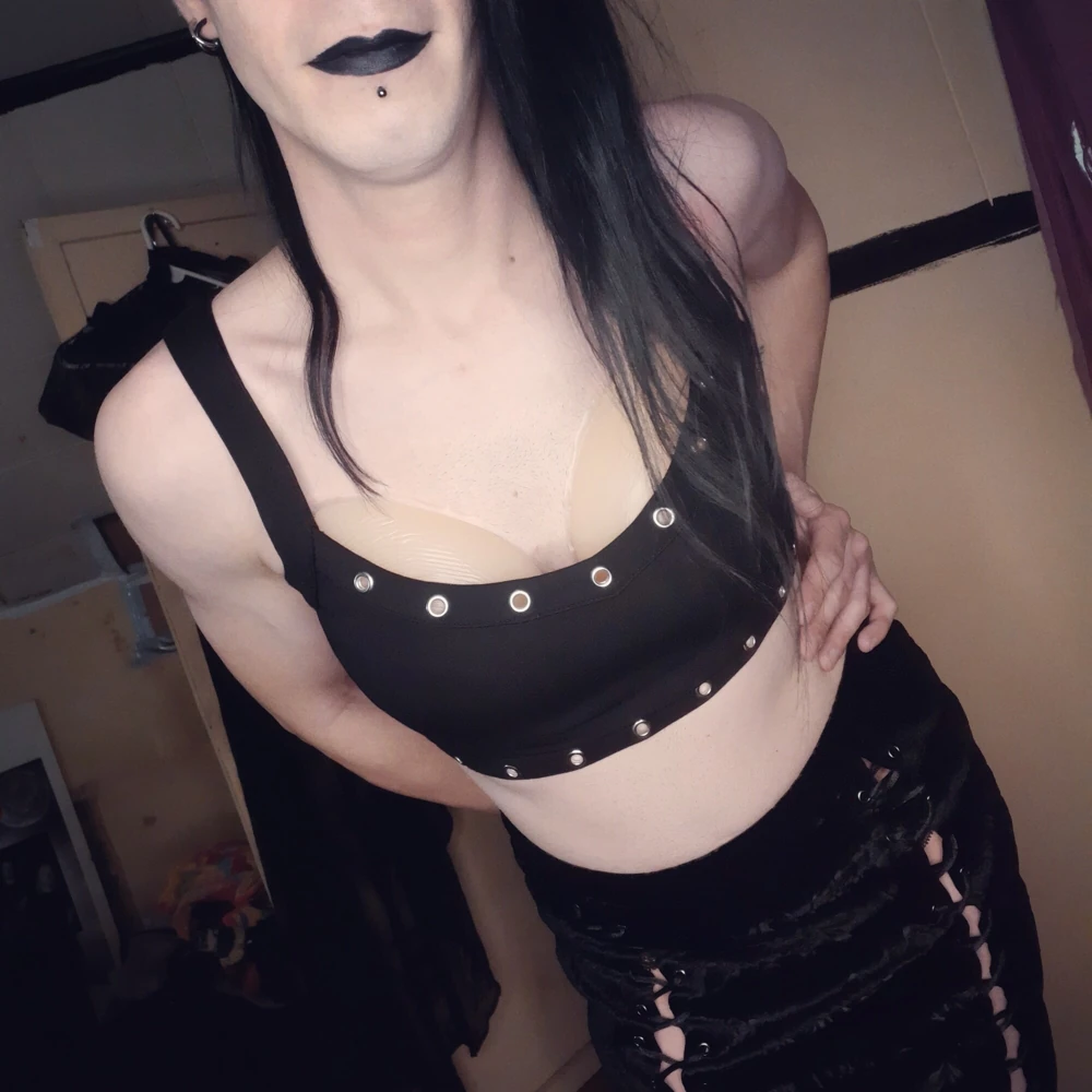 Gothic Sissy Crossdresser #4