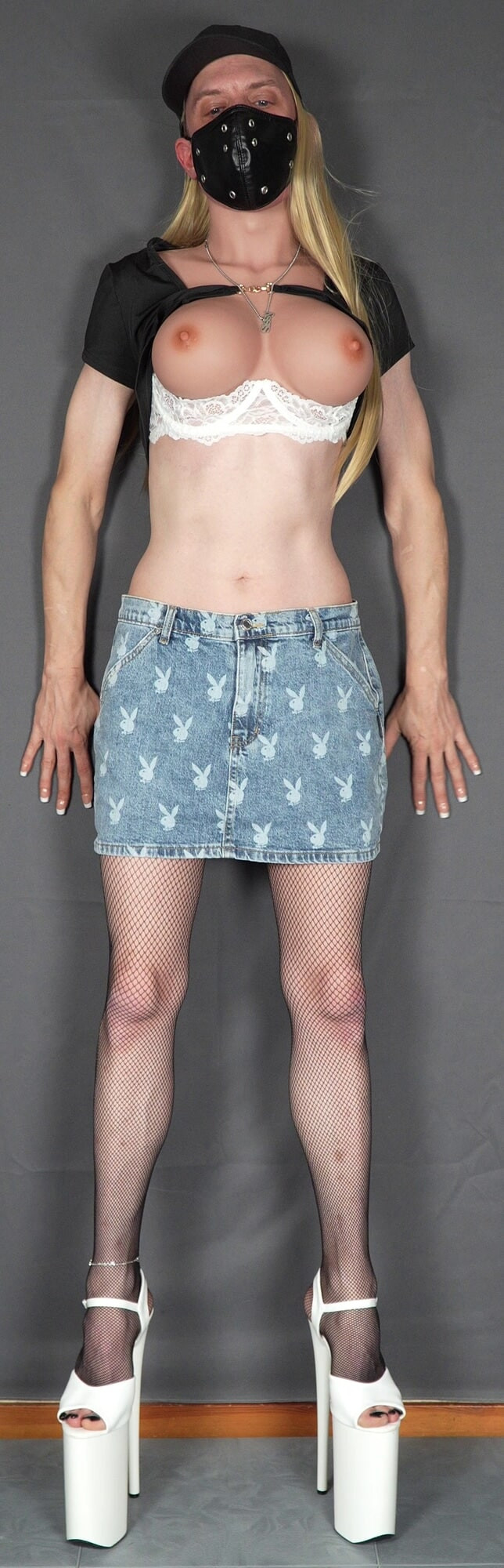Playboy Denim Skirt #25