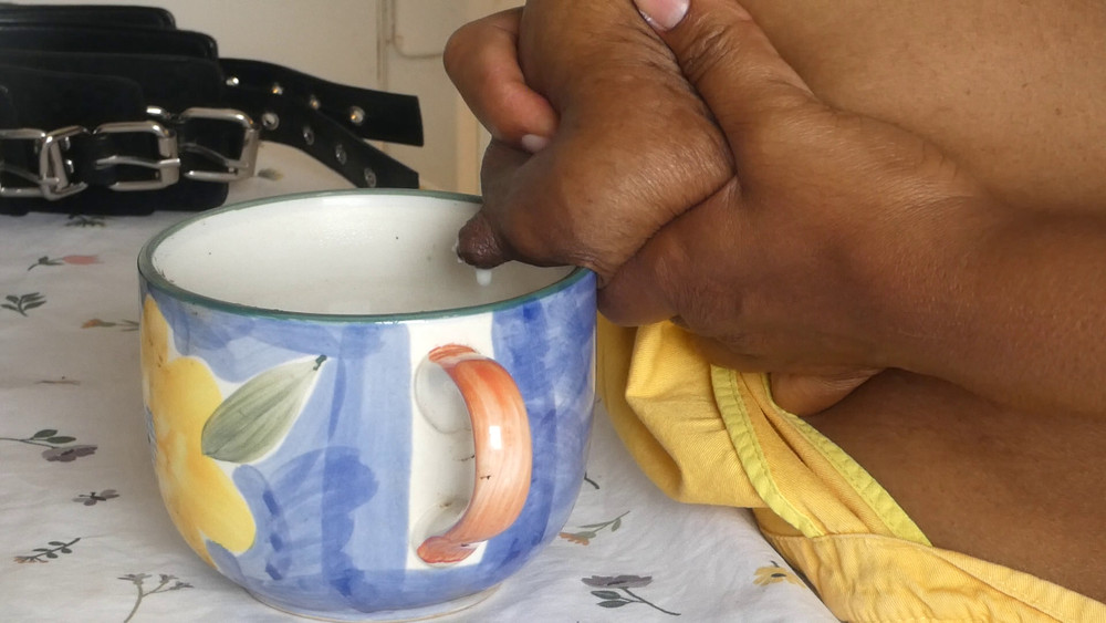 Serving tea with milk - new video on (26:30) Faphouse #5