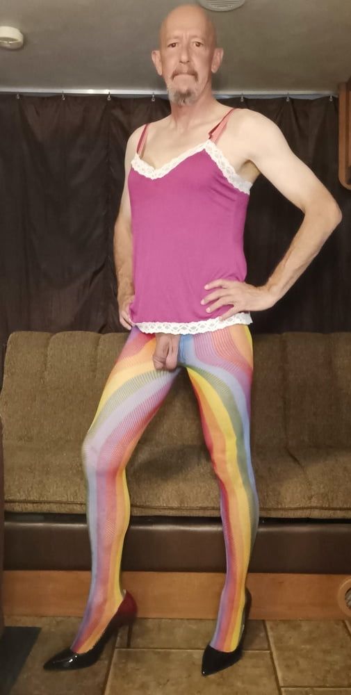 Faggot Andrew Brown Getting Ready for Pride Month
