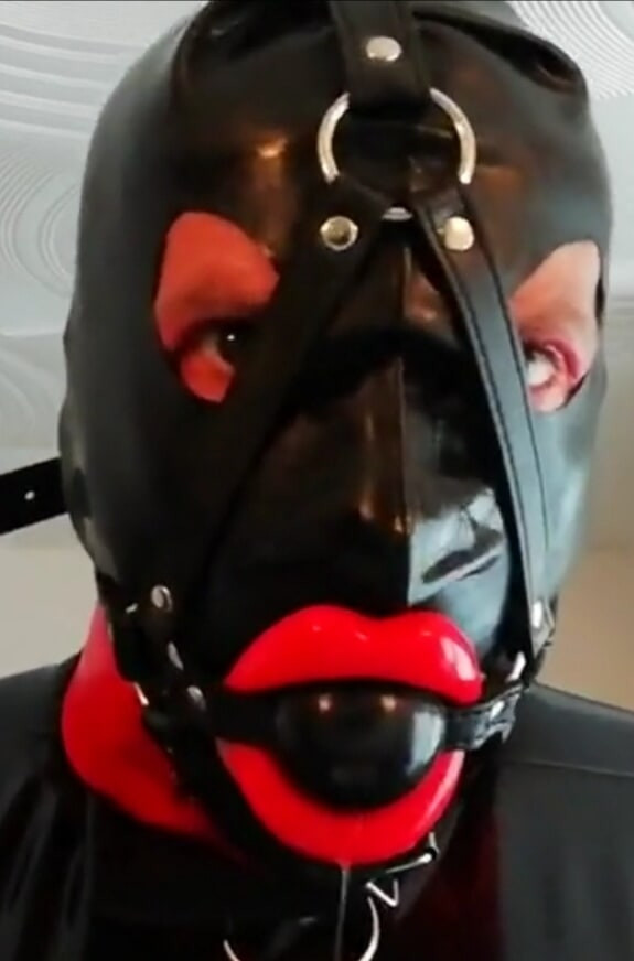 Alison in rubber #7