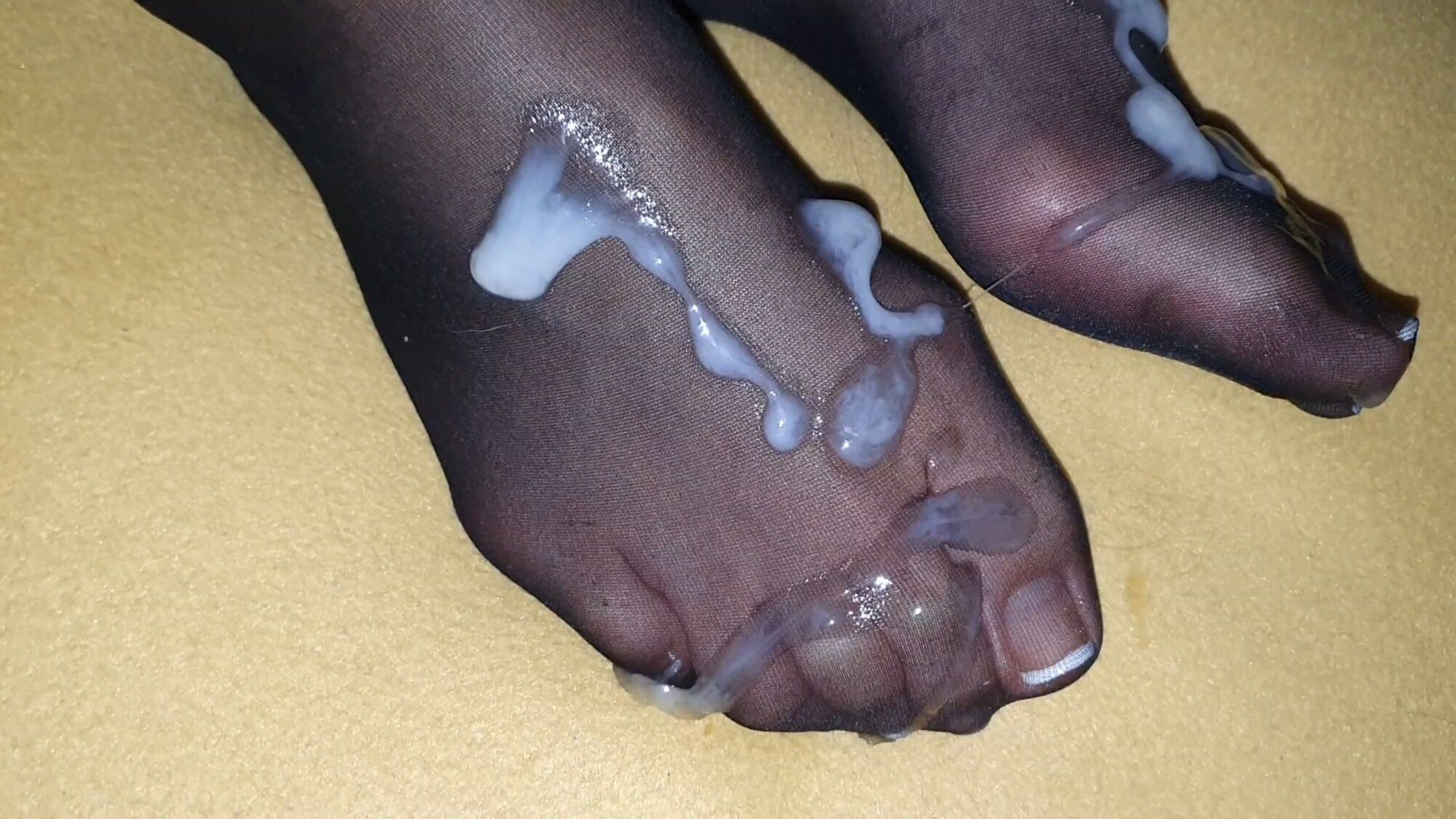 Semen on wife&#039;s feet all the time #23