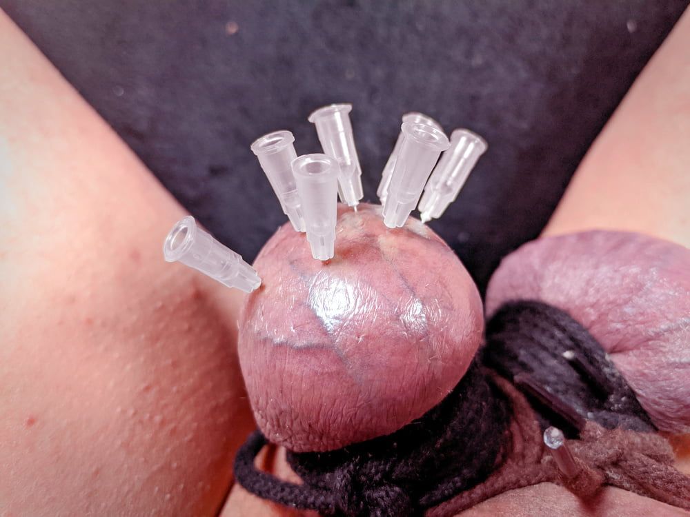 Testicle Skewering Needles in Balls CBT Session #18