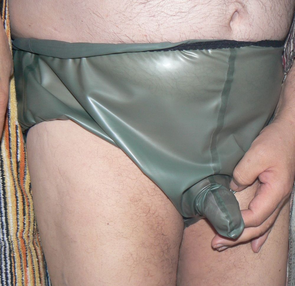 Gummibub in clear Rubber Pants #46