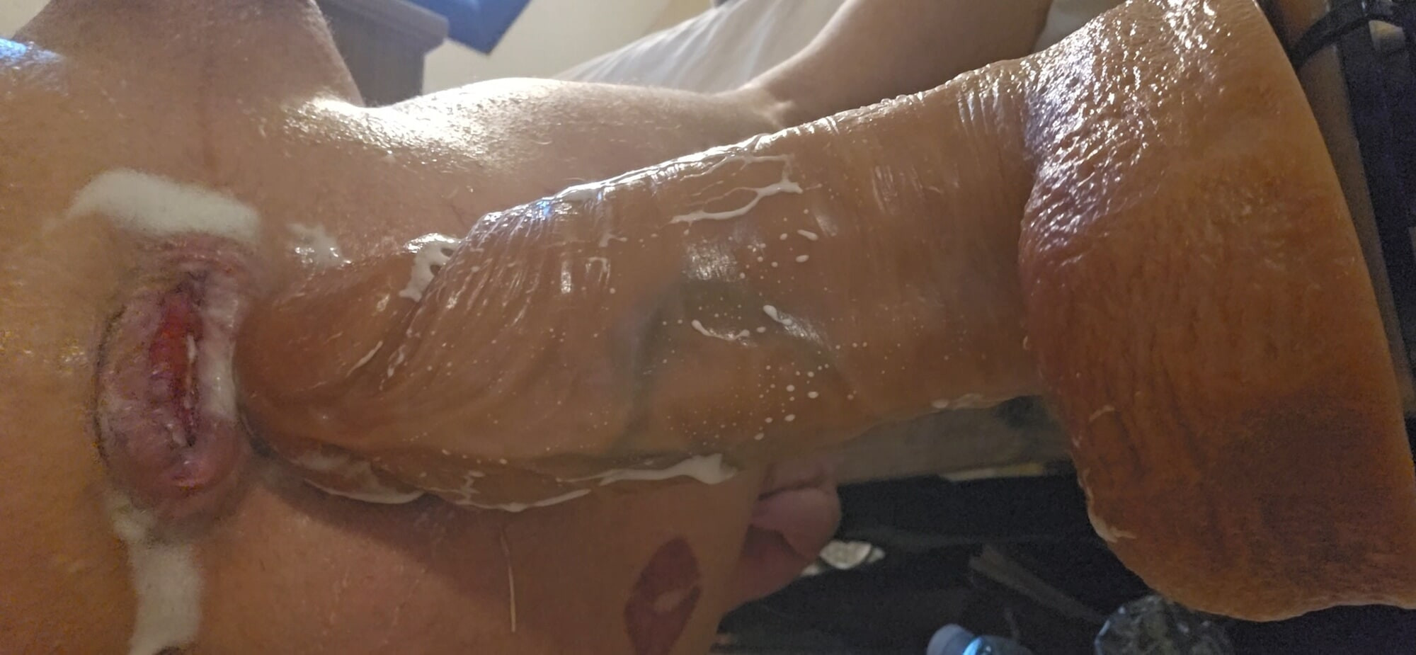 My 3inch wide dong destroying my ass  #4
