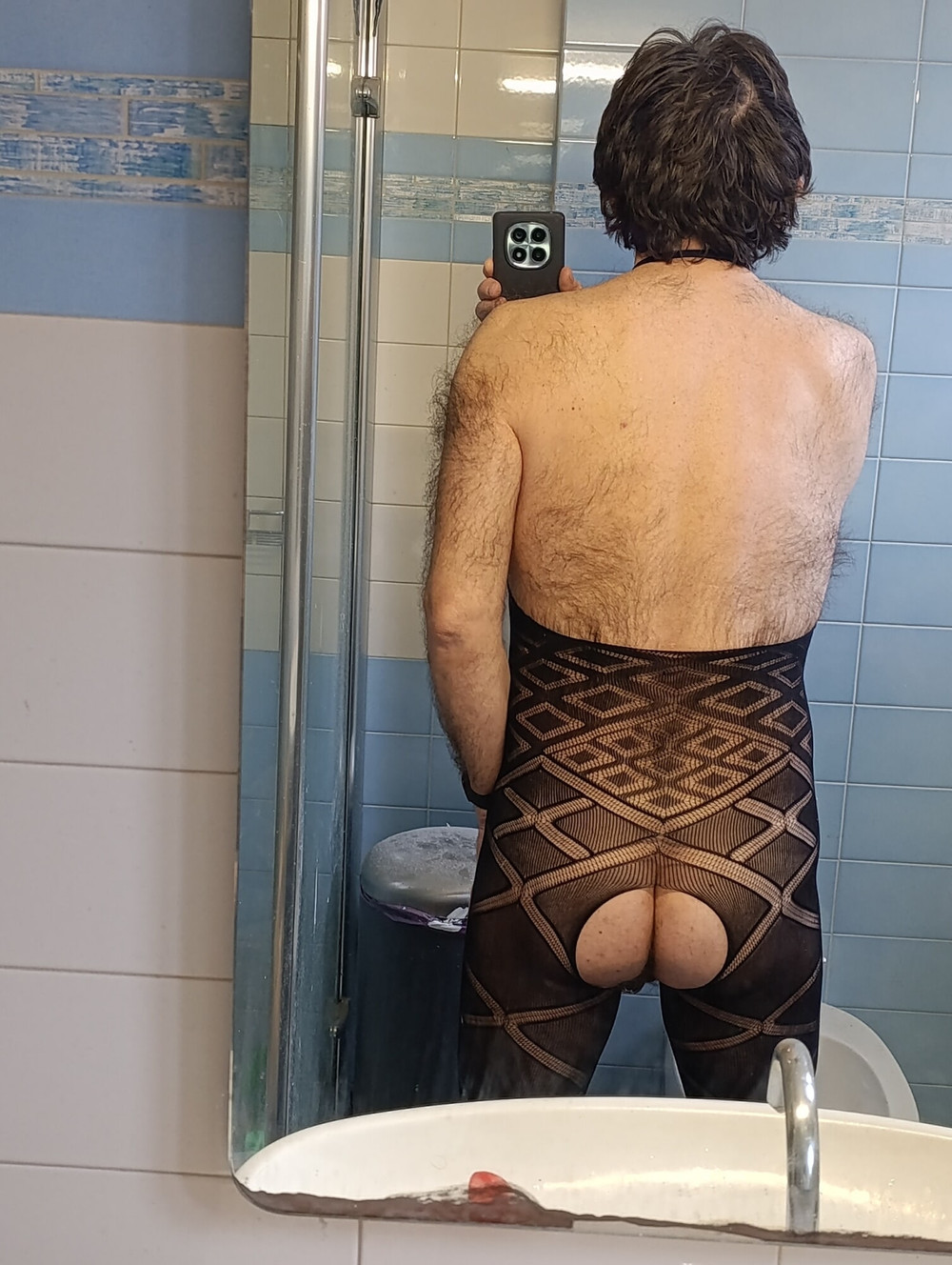 Black suite and dildo #3