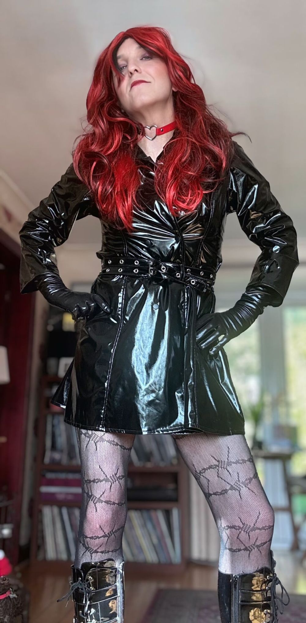 Slut gurl dresses in latex and pvc for you! #4