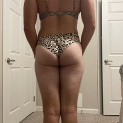 Leopard bathing suit