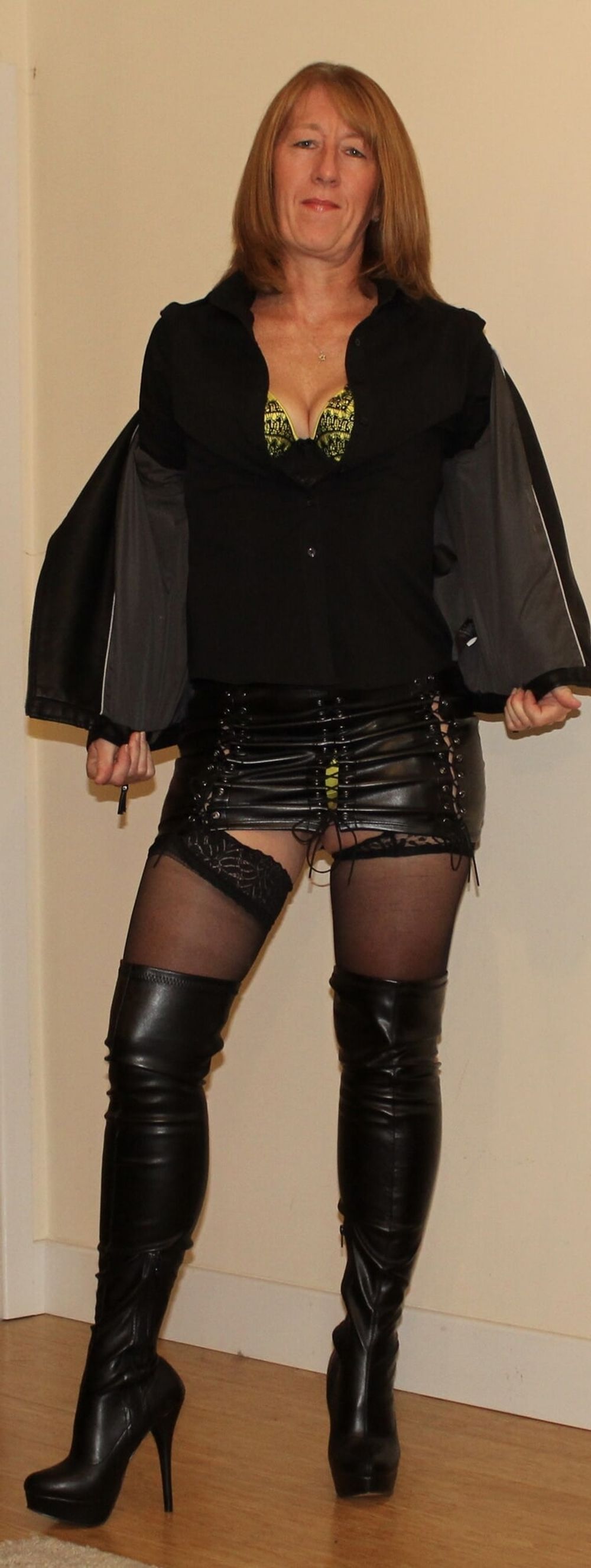 Leather slut Katie  #24