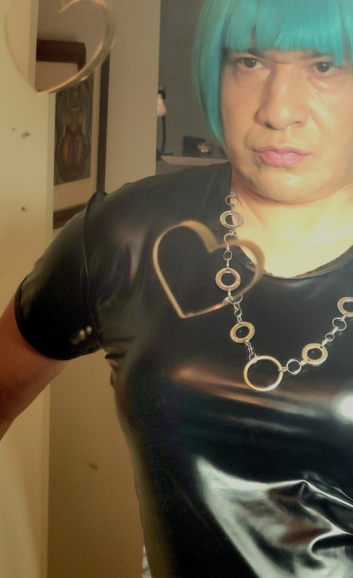 Sissy Kandi In Black PVC #3